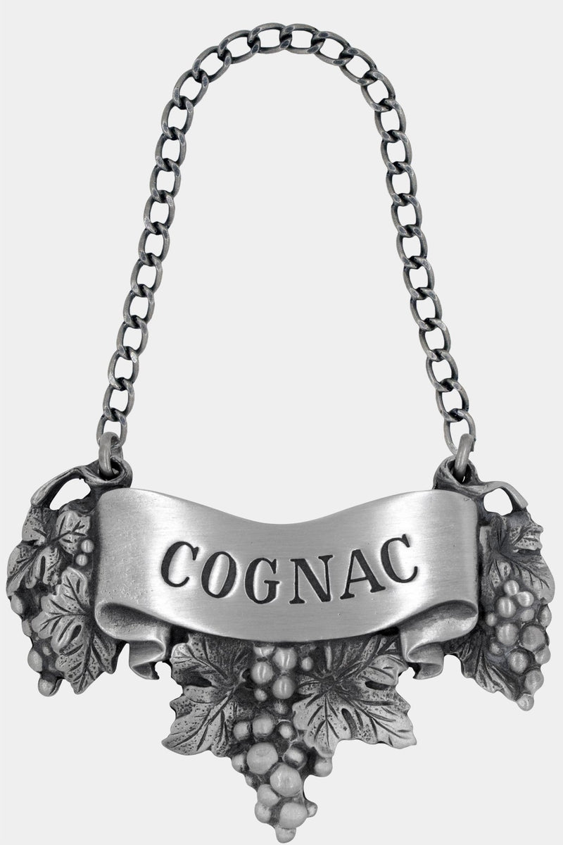Cognac Liquor Label with chain