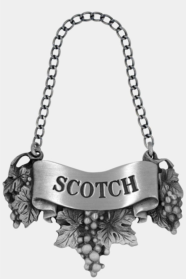 Scotch Liquor Label with chain