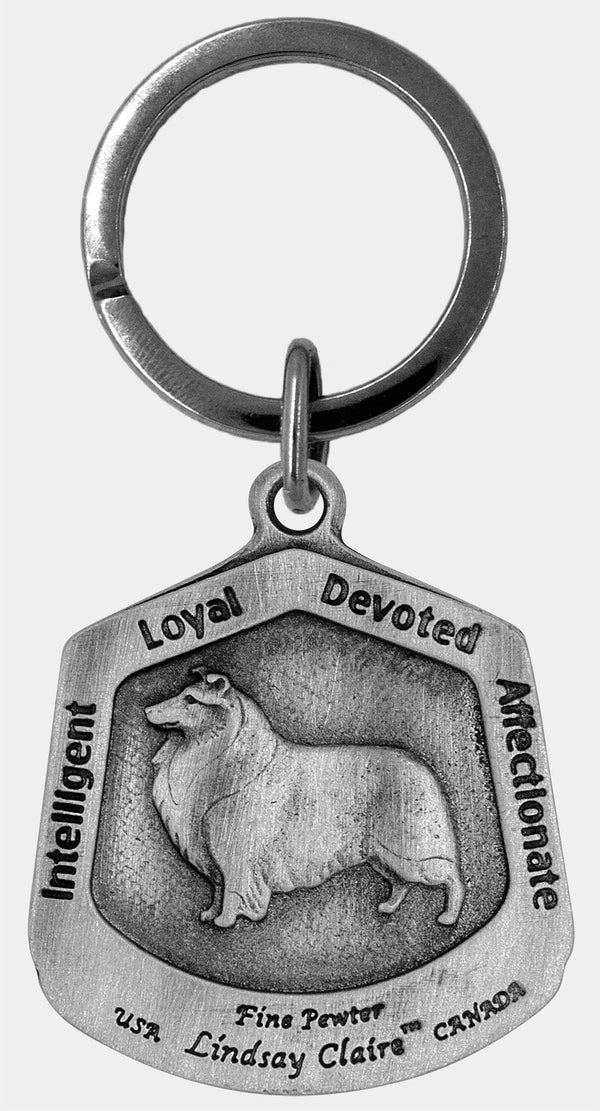 Shetland sheepdog Keychain