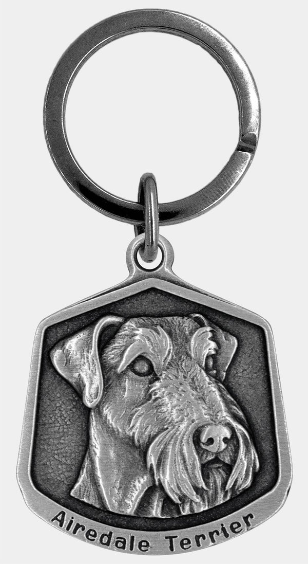 Airedale terrier Keychain