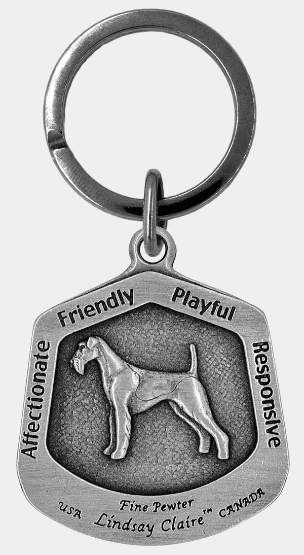 Airedale terrier Keychain
