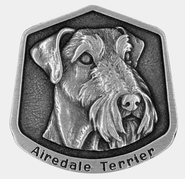 Airedale terrier magnet