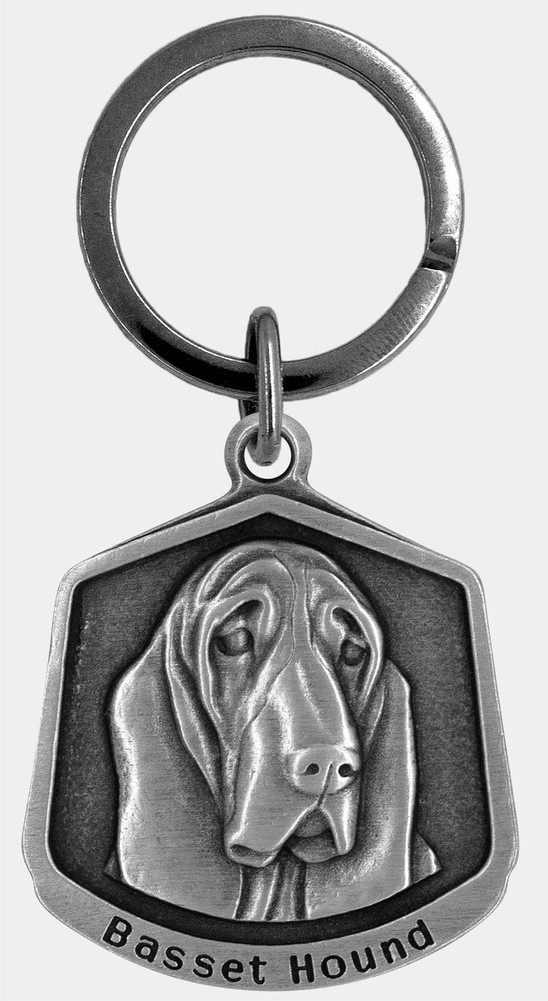 Basset hound Keychain
