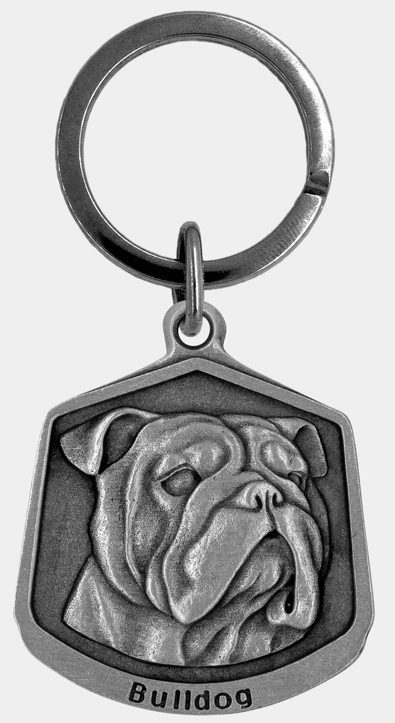 Bulldog Keychain