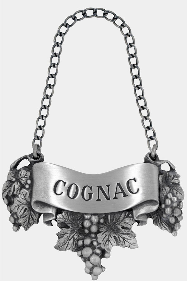 Cognac Liquor Label with chain