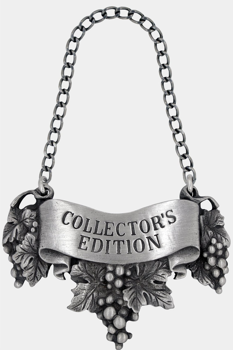 Collector's edition Liquor Label with chain