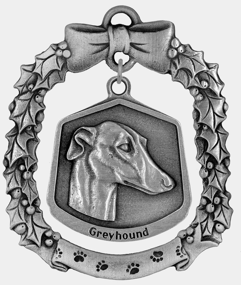 Greyhound Dog dog Christmas ornament