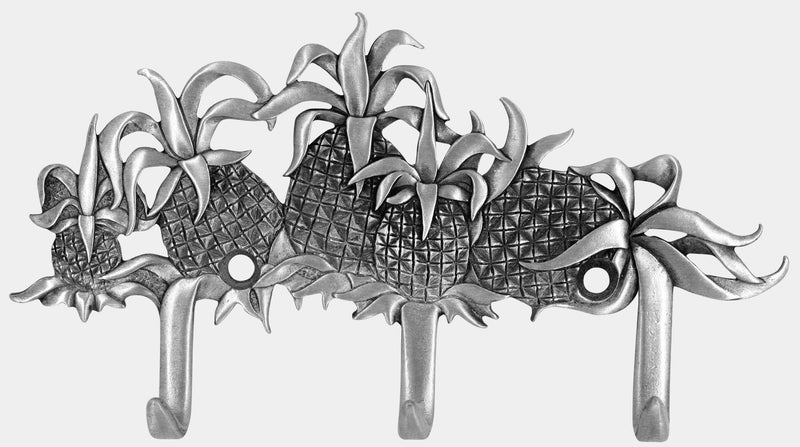 Pineapple Design Triple Wall Hook