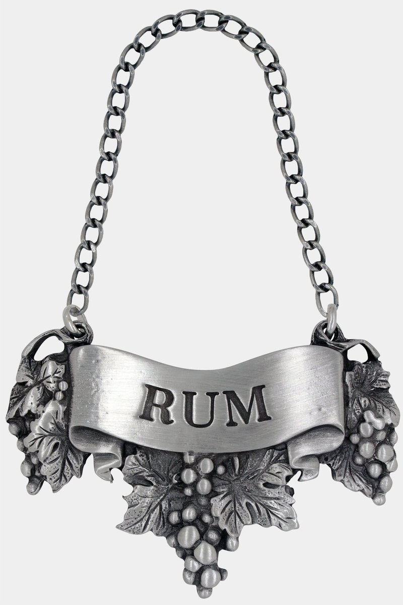 Rum Liquor Decanter with Chain