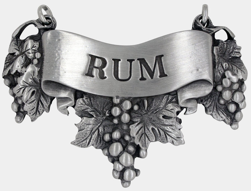Rum Liquor Decanter Label